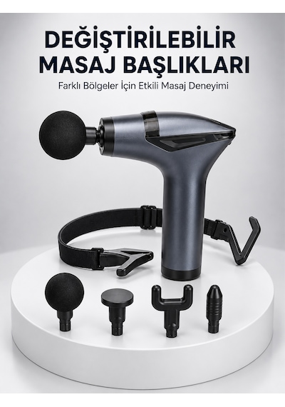 Aktüel 3in1 Taşınabilir Şarjlı Titreşimli Masaj Cihazı Çok Fonksiyonlu Yeni Nesil - Lisinya