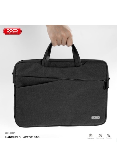 Cb01 Taşınabilir Laptop Uyumlu Çanta - Portatif Notebook Çantası Siyah