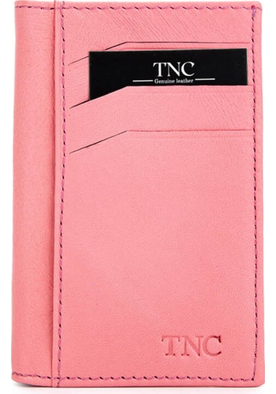 Tamer Tanca Unisex Hakiki Deri Pembe Kartlık 710 4046d Krtlk Pembe Pembe