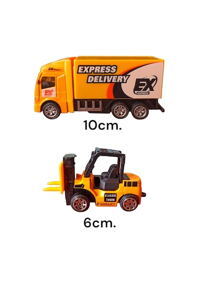 Minik Nakliyecilerin Rüyası: Metal Uluslararası Tır Ve Forklift Set