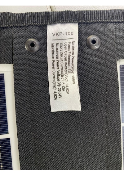 Tekniksolar 100w Katlanabilir Solar Panel