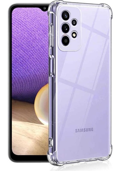 Lexroo Galaxy A13 4g Kılıf Kamera Korumalı Nitro Anti Shock Silikon - Renksiz