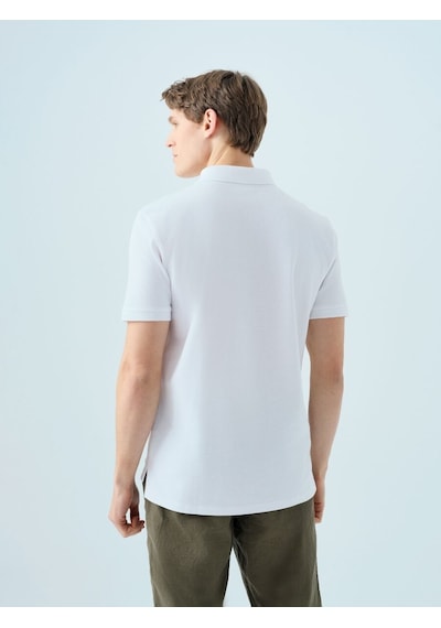 LOFT Regular Fit Erkek Polo K.kol Lf2036745 Q1.v1 Beyaz