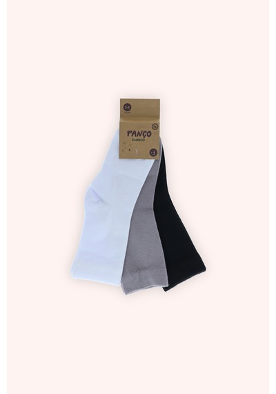 Panço Unisex Kaydırmaz Tabanlı Soket Çorap Seti renkli