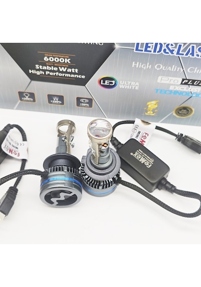 Femex H7 Pro Plus Exclusive Mini Bi-led Kendinden Mercekli Csp Lextar Chipset