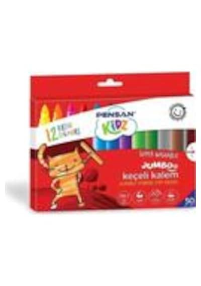 Kidz Pastel Boya 12 Renk Kutulu 98060 2 Paket Karışık Çok Renkli