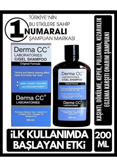 C/gel Shampoo Saç Kökü Onarım Şampuanı 200 Ml
