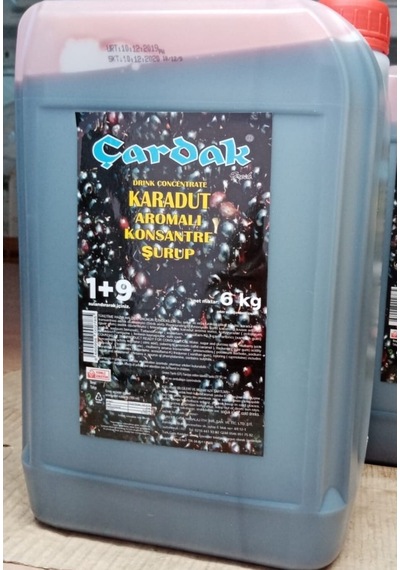 Beyaz Çardak Karadut Konsantre Şurup 6 KG