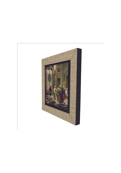 Halı Tüccarı Osman Hamdi Bey, 1888 Baskılı Mdf Magnet 7x7 135