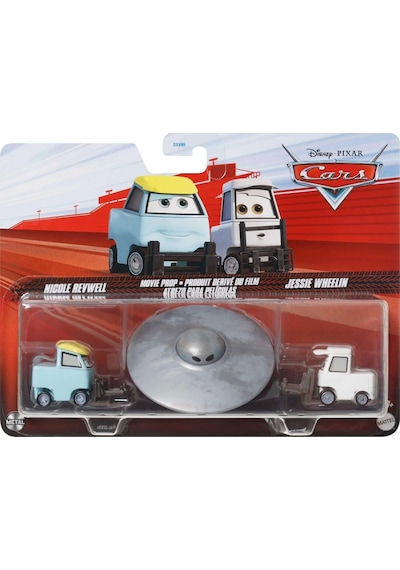Disney Cars Ikili Karakter Araçlar Nicole Revwel Jessie Wheelin Dxv99 / Htx15 Çok Renkli