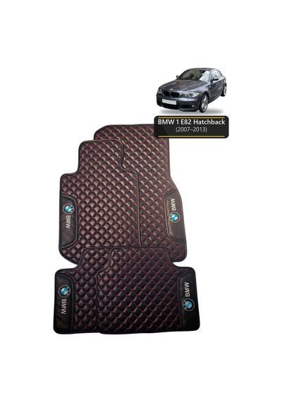 Oto Deri Paspas Seti Bmw 1 E82 Hatchback 2007 2013 Uyumlu Sport Kaymaz & Şık Tasarım