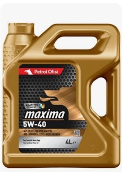 Motor Yağı Petrol Ofi Si Maxima 5w-40 4 L P.ofıs5w40-4lt