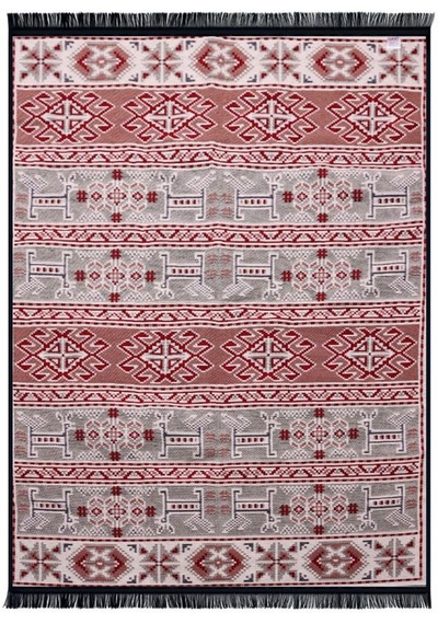 Bigghome Çift Taraflı Kilim, Makinede Yıkanabilir, Modern Desenli, 120 180 Cm, Sa25hc