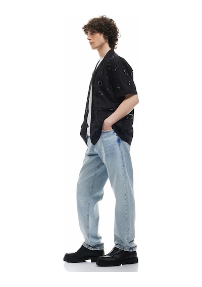 Koton Normal Bel Cep Detaylı Pamuklu Vintage Straight Fit Jean Pantolon Açık İndigo 5sam40108nd Açık İndigo Koton Normal Bel Cep Detaylı Pamuklu Vintage Straight Fit Jean Pantolon Açık İndigo 5sam40108nd Açık İndigo