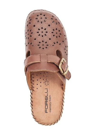 Forelli Cary-H 80625 Taba Kadın Günlük Sabo Terlik Taba