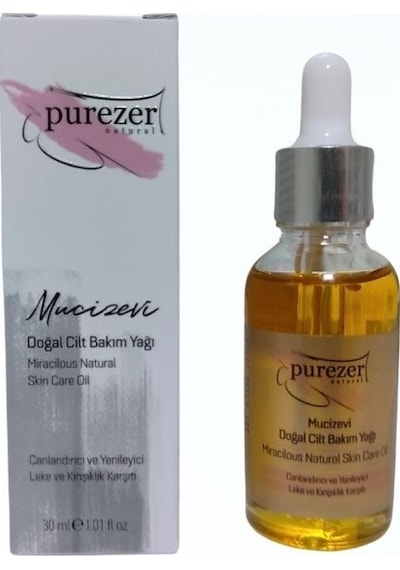 Purezer Natural Doğal Mucizevi Cilt Bakım Yağı 30 ML