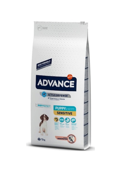 Advance Dog Puppy Sensıtıve Somonlu Yavru Köpek Maması 12 KG