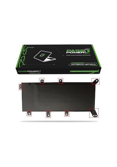 Asus X555lj, W519lj, W529lj Notebook Batarya - Pil Pars Power