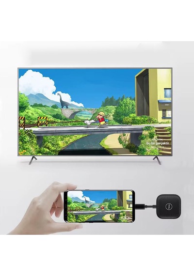 Kablosuz Görüntü Aktarıcı Type-c - 1080p 60hz, Usb-c Tx-rx, Tak Çalıştır, Tv-pc Bağlantı Kiti