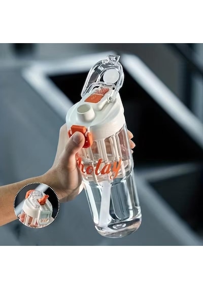 Shotay Class Tritan Bardak Matara 950ml Siyah Siyah