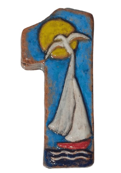 El Yapımı Deniz Temalı Seramik Kapı No.1 - 8x13 Cm - Akdeniz/ege Ruhu - Dekoratif Ev, Villa, Site Girişi, Dış Mekan Ve Apartman Girişi - El Yapımı Deniz Temalı Seramik Kapı No.1 - 8x13 Cm - Akdeniz/ege Ruhu - Dekoratif Ev, Villa, Site Girişi, Dış Mekan Ve Apartman Girişi -