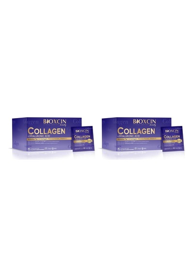 Beauty Collagen 30 Saşe 10.000 Mg Tip 1 Tip 3 Hidrolize Kolajen, Hyaluronik Asit, Vitamin C Ve Biotin İçeren Takviye Edici Gıda 2 Paketi
