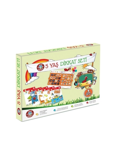 5  Yaş Dikkat Seti