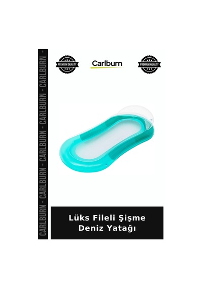 Lüks Fileli Şişme Deniz Yatağı Yaz Eğlencesi Tatil Malzemesi Yüzen Koltuk