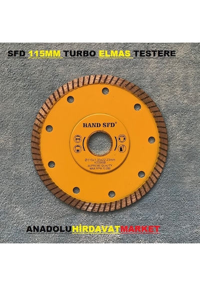 Sfd 115mm Granit Kesici Seramik Keser Porselen Mermer Kesici