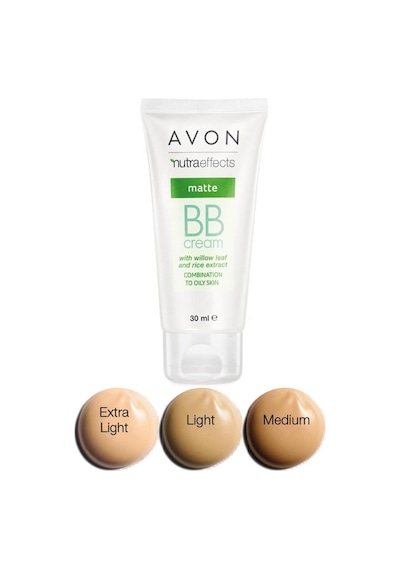 Avon Nutra Effects Matte BB Krem Light 30 ML