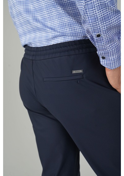 Bisse Lacivert Jagger Lastikli Rahat Erkek Pantolon Pns24k24006 D39 Lacivert