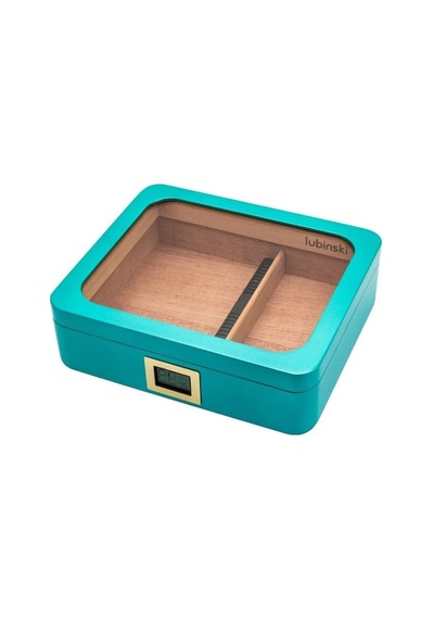 Lubinski Yeni Seri Basic Puro Kutusu Humidor 30's Mavi Lb-021