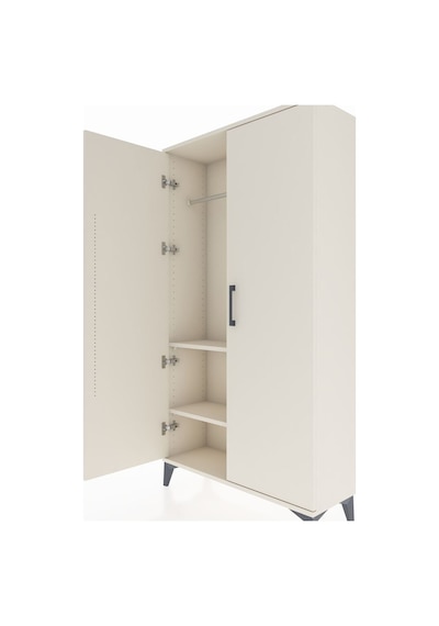 Arges Dolap 2 Raflı Kapaklı Tek Askılı 88x30x163 Aytaşı-aytaşı Aytaşı