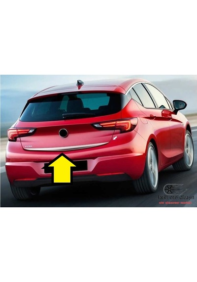 Astra K Bagaj Alt Cıtası Krom 2015 2016 2017 2018 2019 2020 2021