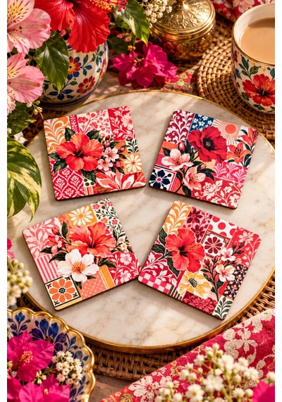 Blooming Garden Vintage Çiçek Desenli Temalı 4 Lü Bardak Altlığı Set 9 Cm, 3 Mm Ahşap Mdf, Dijital Baskı - 933718893 Diğer Blooming Garden Vintage Çiçek Desenli Temalı 4 Lü Bardak Altlığı Set 9 Cm, 3 Mm Ahşap Mdf, Dijital Baskı - 933718893 Diğer