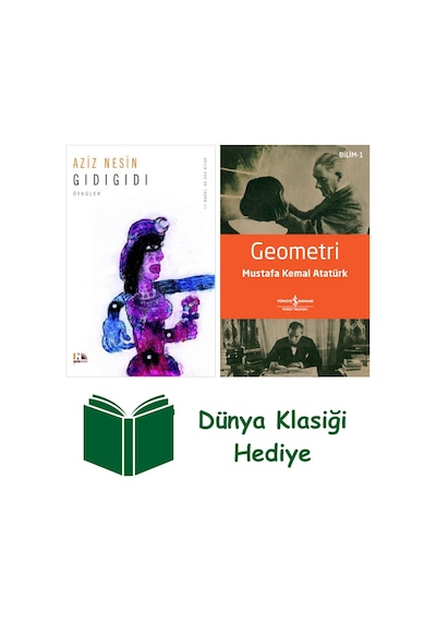 Gıdıgıdı + Geometri + Dünya Klasiği Hediye
