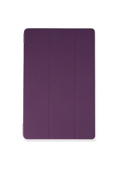 Apple iPad Uyumlu Air 5 2022 Kılıf Tablet Smart Kılıf - Mor Arka Kapak