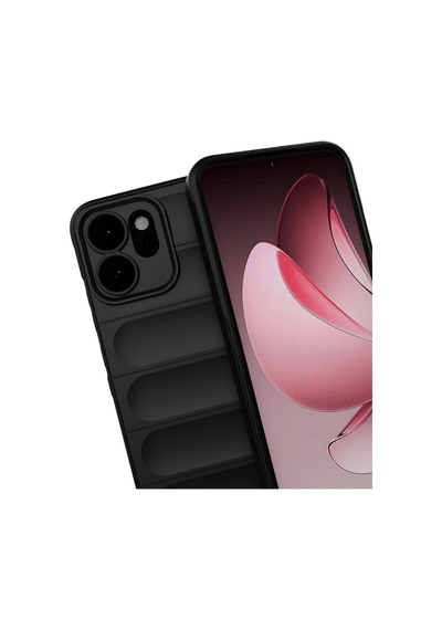 Oppo Reno 14 Optimum Silikon - Siyah 0.2M-Çok Renkli