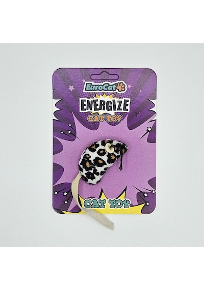 Eurocat - 750 - Kedi Oyuncağı - Csmo-tex - Leopar Fare
