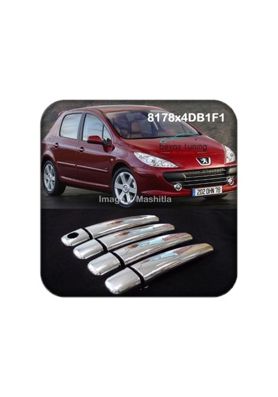 Peugeot 307 Kapı Kolu Kromu Nikelajı