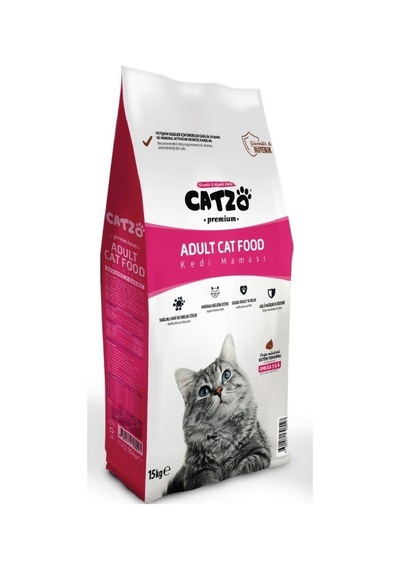 Catzo Gurme Yetişkin Kedi Maması 15 KG