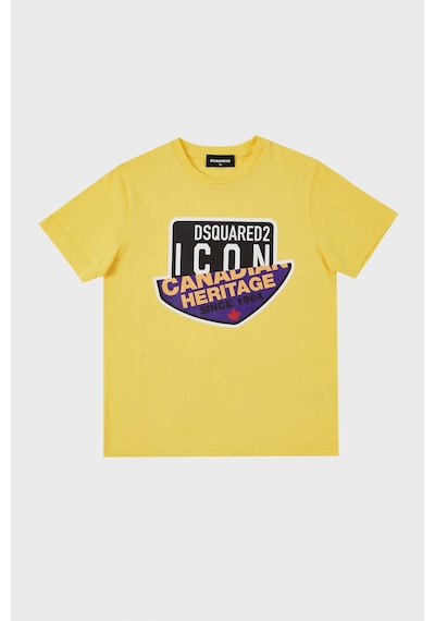 Dsquared2 Çocuk T Shirt Dq0244-d002f Yellow Sarı