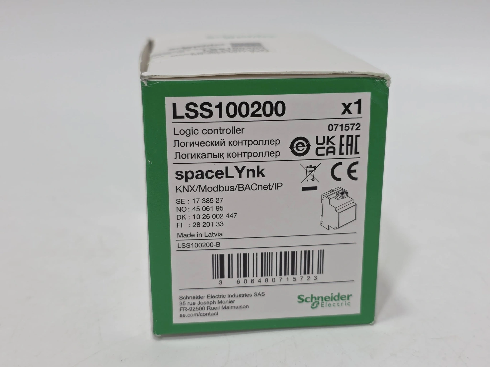 Schneider Lss100200 Spacelynk Knx Lojik Kontrolör