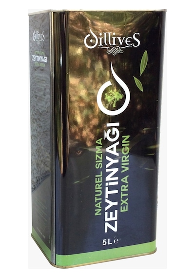 Oillives Soğuk Sıkım Naturel Sızma Zeytinyağı 5 Lt
