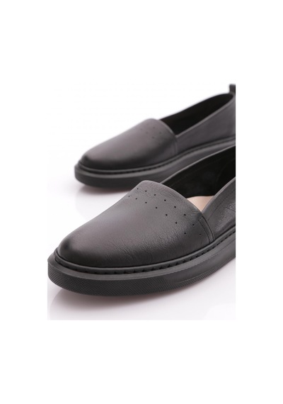 Dgn P63 Kadin İnce Taban Comfort Ayakkabi Siyah