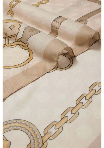 Guess Bayan Eşarp Aw5482 Mod03 Vno Bej Bej