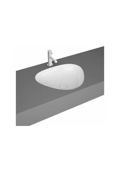 VitrA Plural 7812B403-1083 Tezgahaltı Üçgen Lavabo.47CM.Beyaz