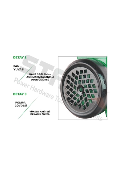Mrs-Max Qb60 Elektrikli Su Motoru 0.5Hp 1 Inç N11.584