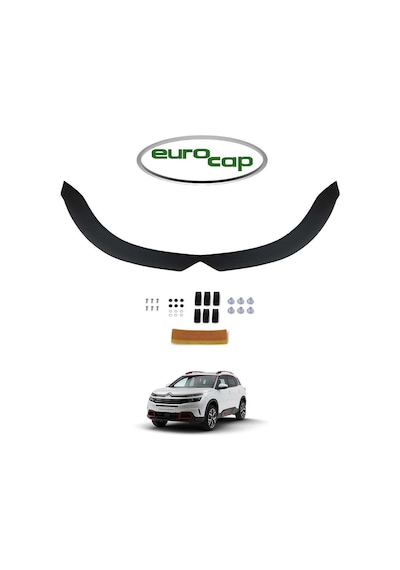 Eurocap Cappafe Citroen C5 Aircross Ön Kaput Koruyucu 4Mm Abs 20