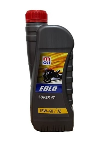 M Oil Eolo Super 4T 15W-40 Yarı Sentetik Motosiklet Motor Yağı 1 L